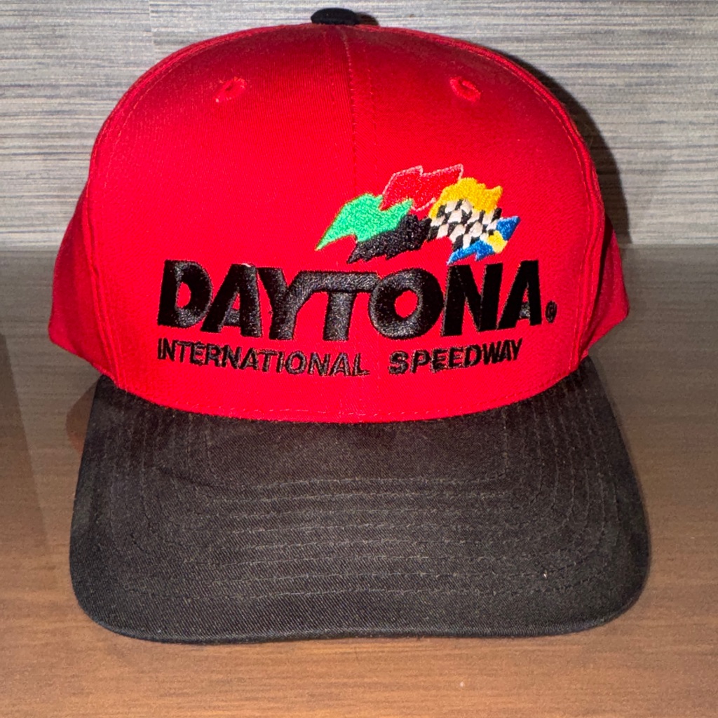 Nascar Red And Black Daytona Hat Nascar Red And Black Daytona Hat